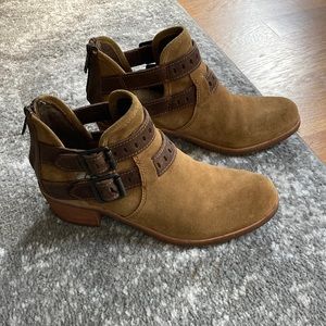 Ugg boots women’s “patsy” size 6. Chestnut suede. Like new condition!